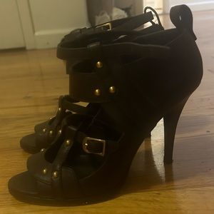 Gucci shoes, brown, size 9